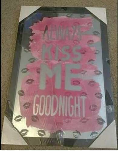 Always kiss me goodnight