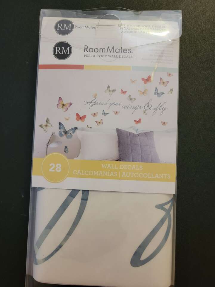 Butterfly Peel And Stick Room Decals