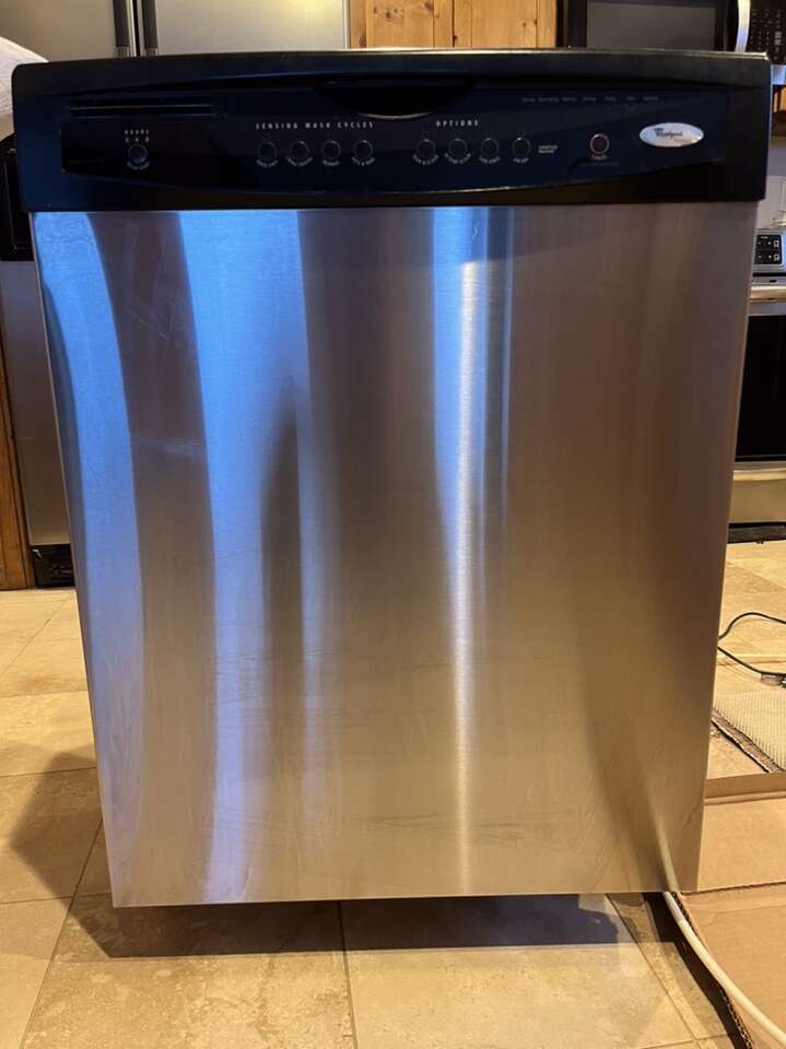 Stainless Whirlpool Dishwasher Appliances