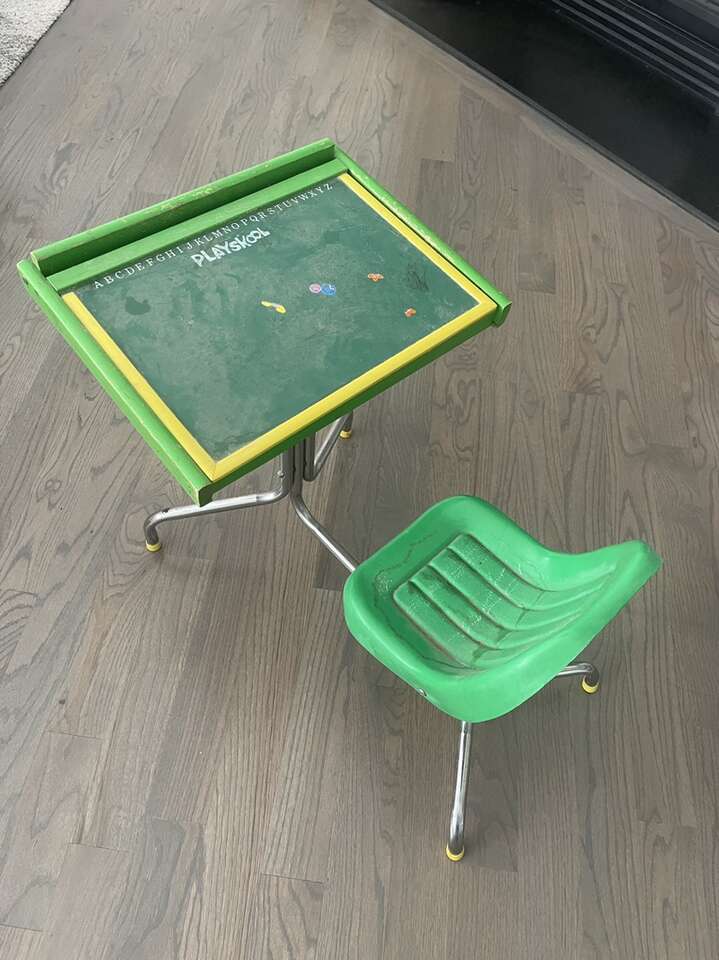 Playskool desk and clearance chair