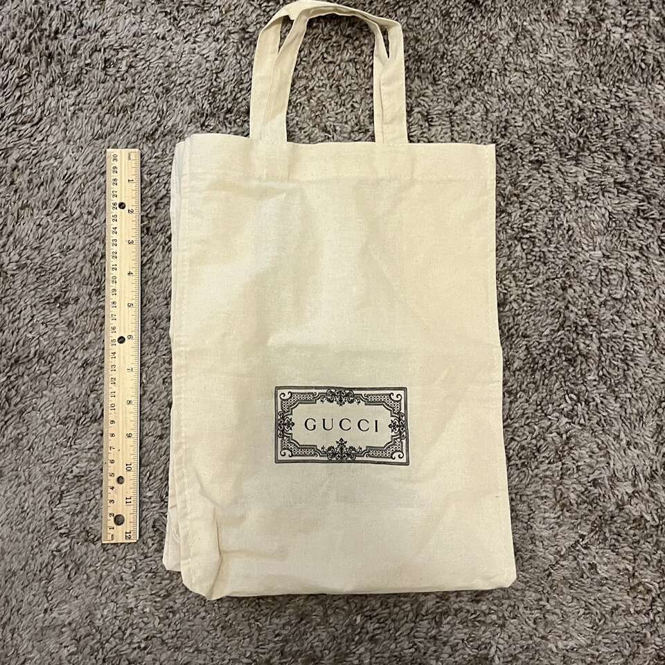 Gucci Linen Tote / Dust Cover Bag