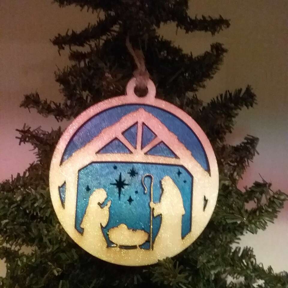 Nativity Scene Ornament