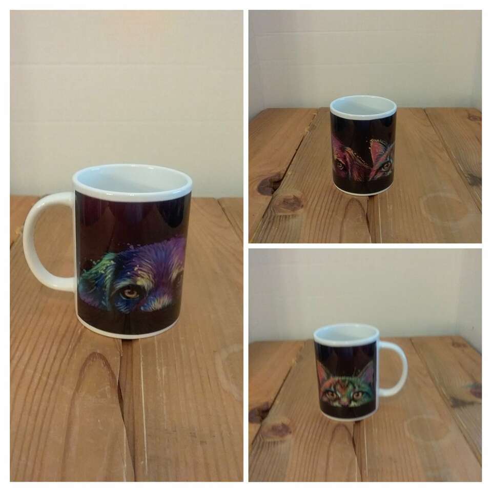 Kitten and Puppy Mug