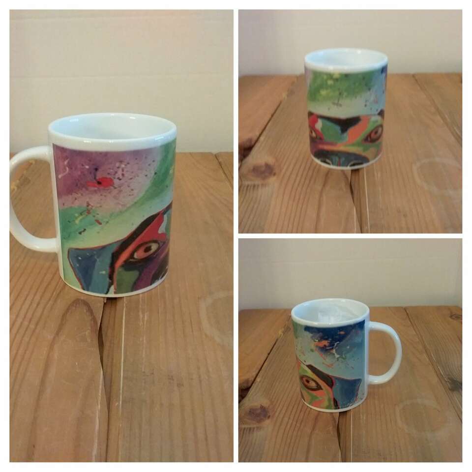 Fun Colorful Dog Mug