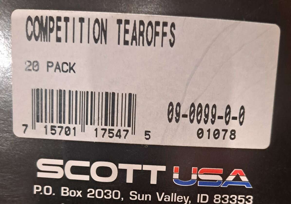 Scott tear-off system