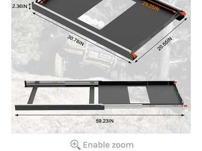 All Top RV / cargo / fridge slid