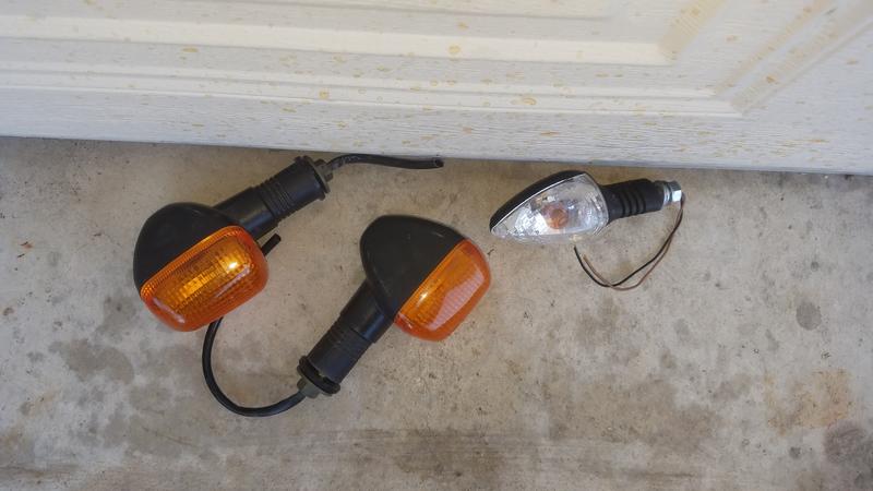 KTM OEM street bike turn signals