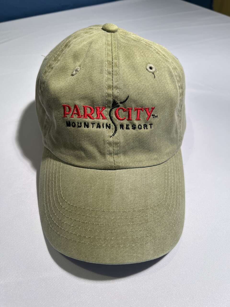 Park City Mountain Resort Baseball Hat - Tan (Collector's Item - New Never Used)