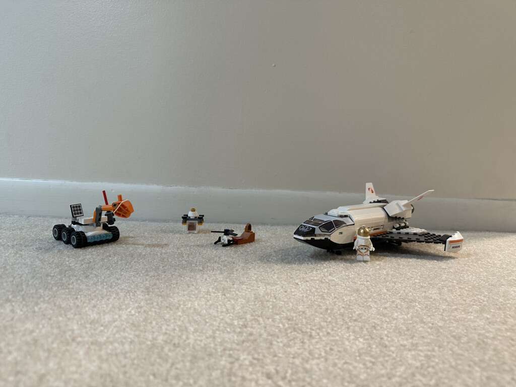 LEGO! Mars Research Shuttle Retired Product