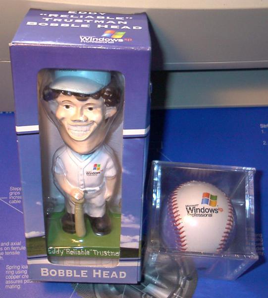 Microsoft(c) Bobblehead And Hard Ball Collectibles