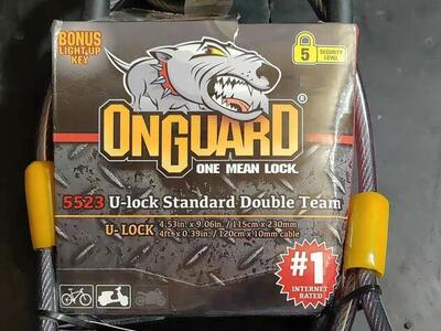 OnGuard OG Series 5523 U-lock Standard Double Team
