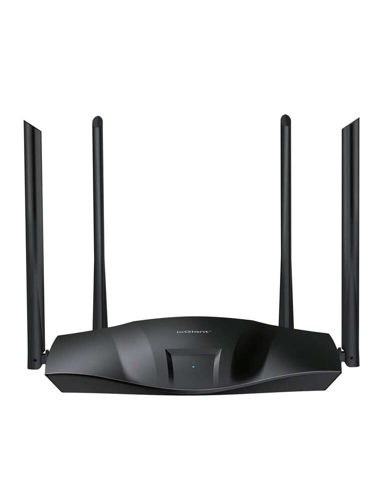 ioGiant WiFi 6 AX1800 Smart Router, Dual Band Gigabit WIFI 6