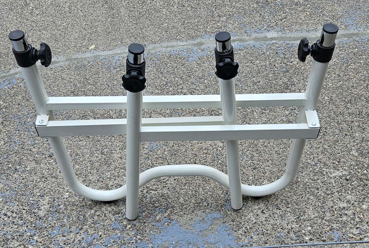 Folding Portable Table Legs Like New Very Sturdy Easy Carry