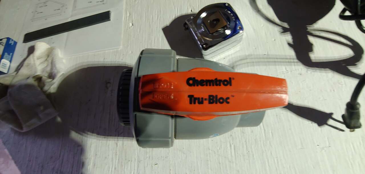 2in. PVC Ball valve threaded ends #3 - $20ea.