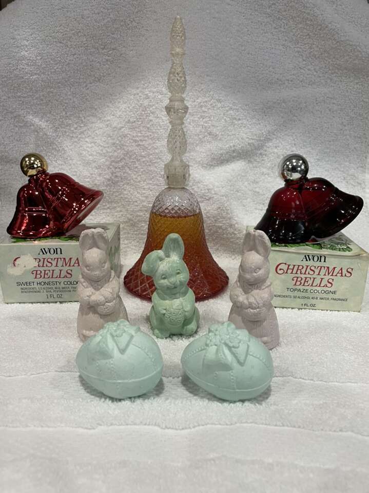 Avon Bell Bottles & Easter Soaps