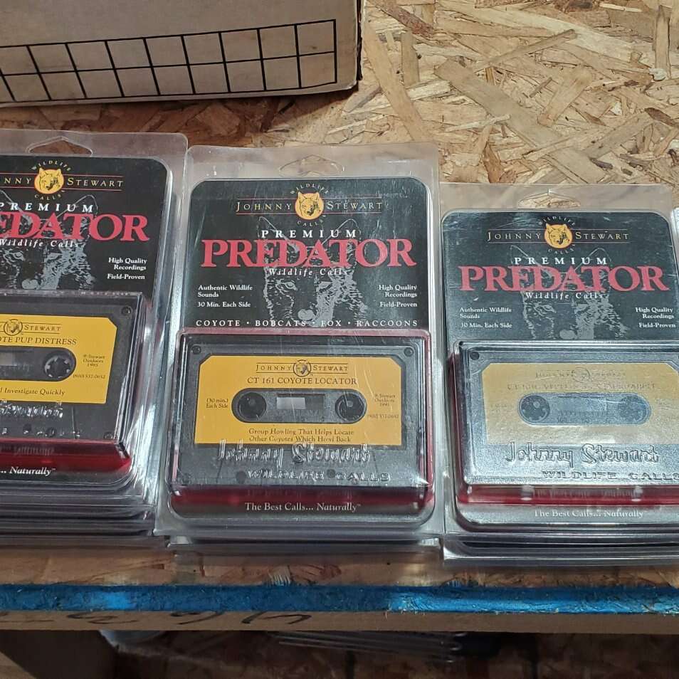 Coyote and predator calling tapes