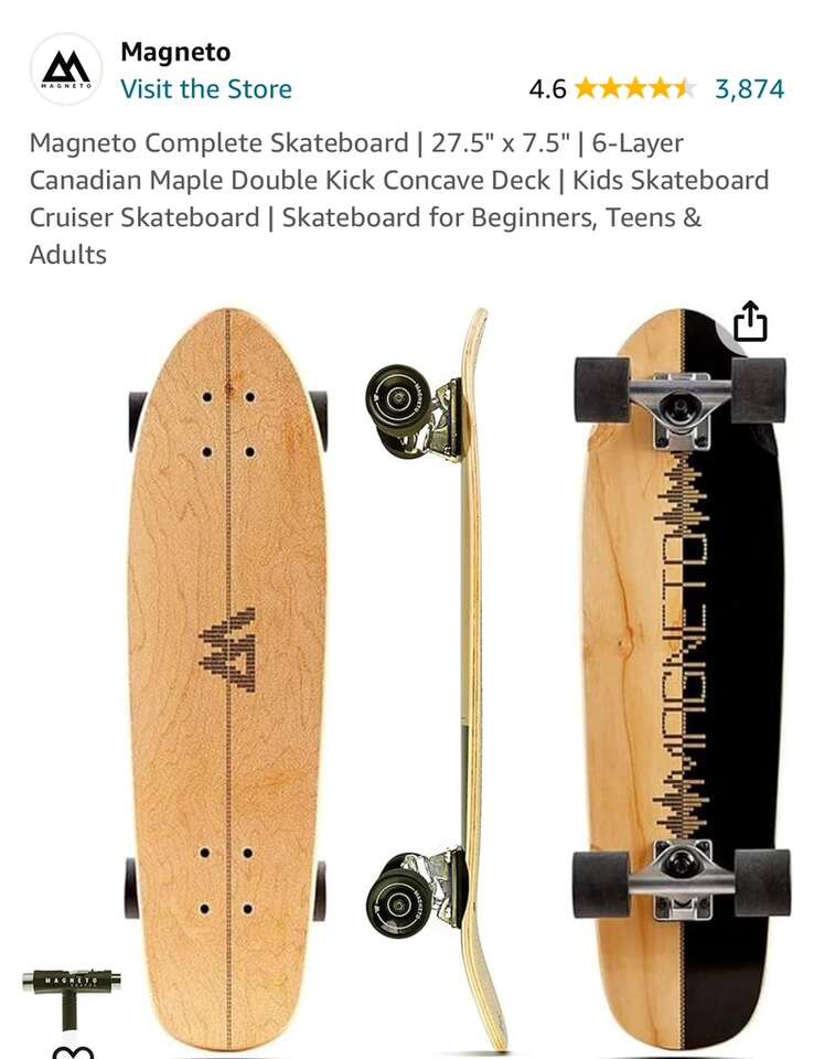 Magneto Mini Cruiser Board Brand New !