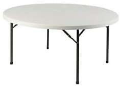 Lorell, LLR60325, 6' Banquet Folding Table