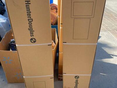 Hunter Douglas White 2” Vinyl Blinds Smooth