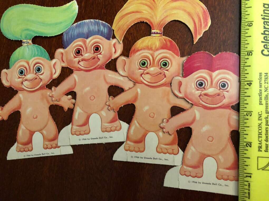 Troll Wishnik Paper Dolls 1960’s