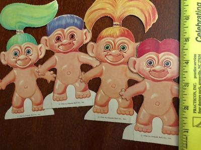Troll Wishnik Paper Dolls 1960’s