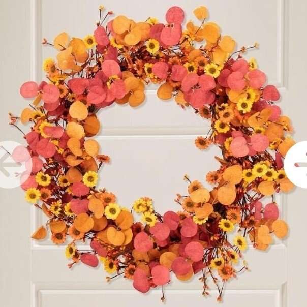 26" Decorative Door Wreath (NEW)