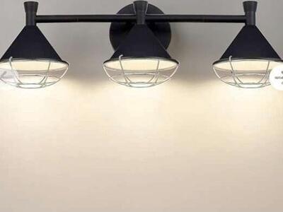 3 Light LED Vanity Fixture (Grey) NEW