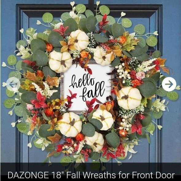 18" Fall Wreath (NEW)