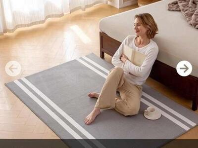 4 x 6 ft Microfiber Area Rug (NEW)