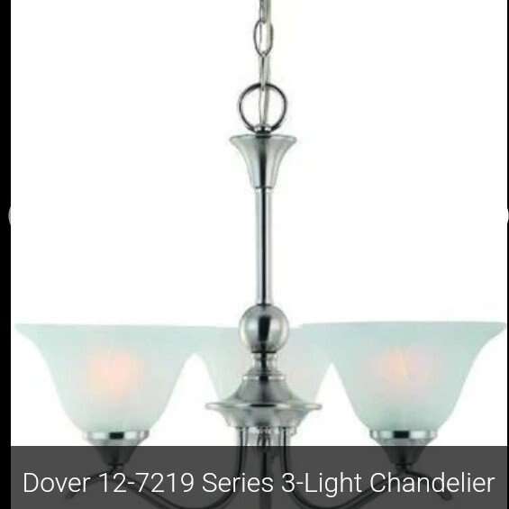 3 Light Chandalier(NEW)
