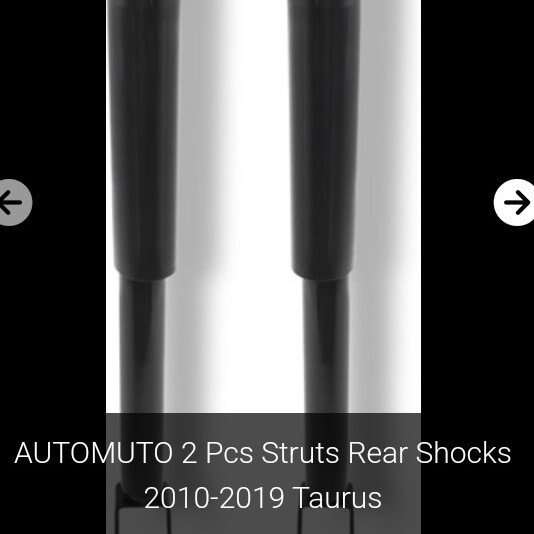 Rear Shocks for 2019-2019 Taurus (NEW)