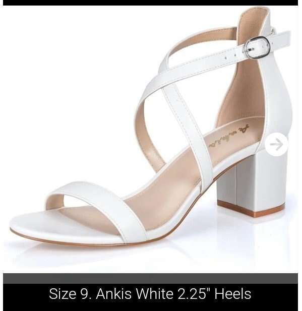 Size 9 women's heels (NEW)