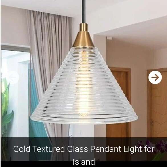 Glass pendant light (NEW)