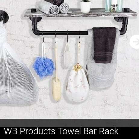 Rustic Towel Bar Rack (NEW)