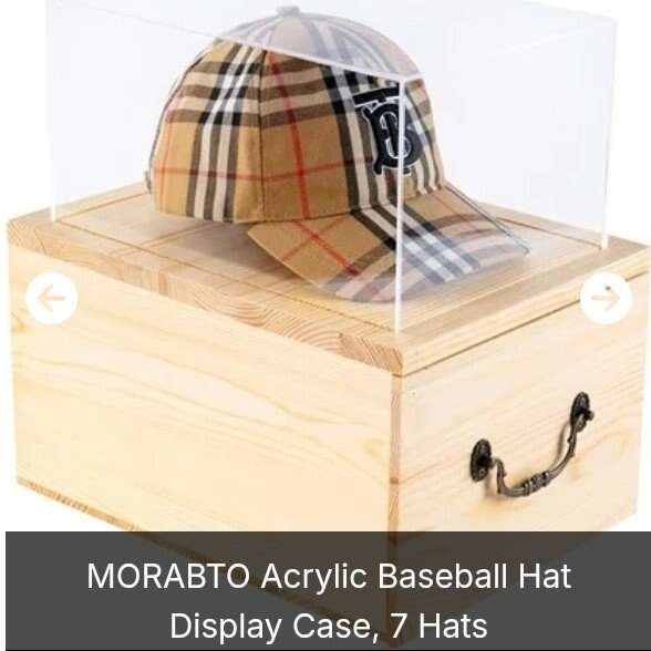 Acrylic Baseball Hat Display Case (NEW)