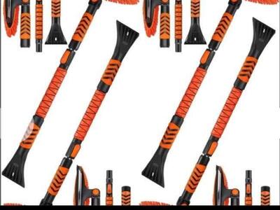 Adjustable Snow Scraper with Squeegee (NEW) $10 ea