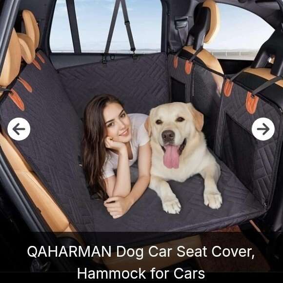 Back Seat Hammock for Dogs (NEW)