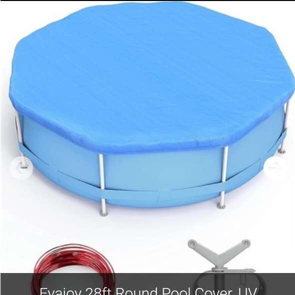 28 ft. Pool Cover for 24 ft. above ground Pool (NE