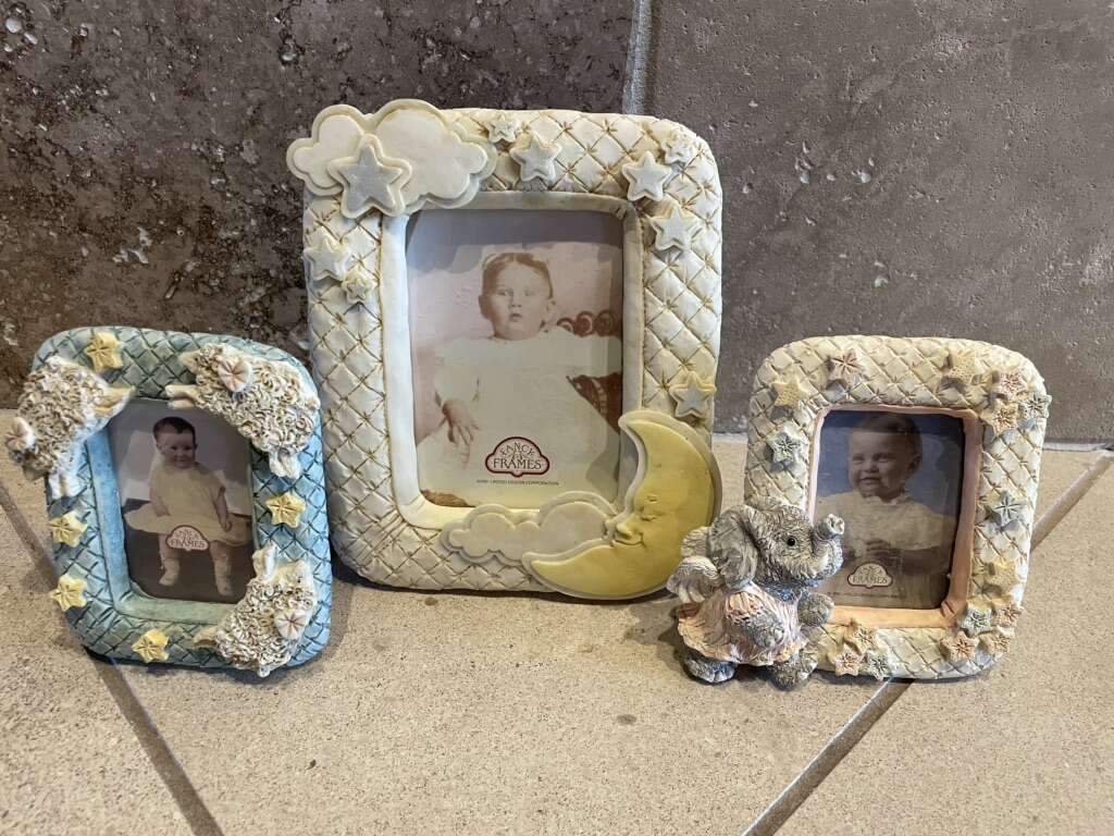 Set Of 3 Table Top Picture Frames By Fancy Frames