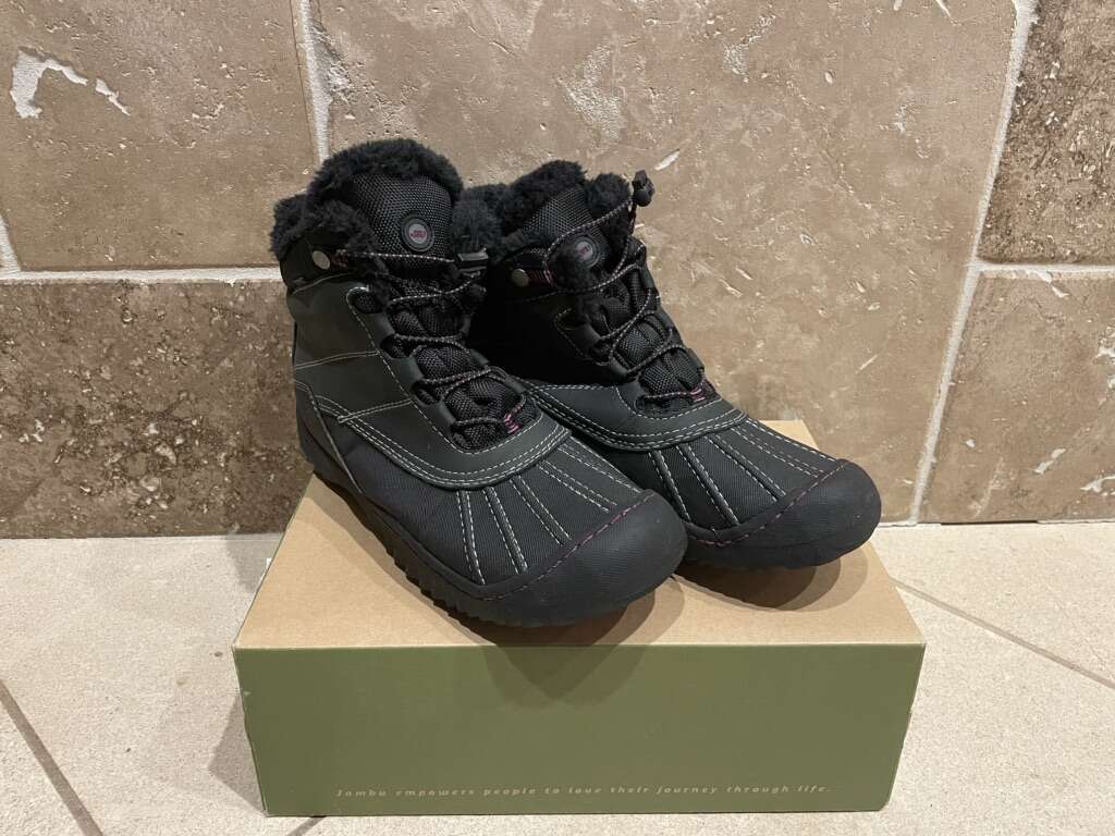 New Black Women’s Jambu Low Boots Size 10M