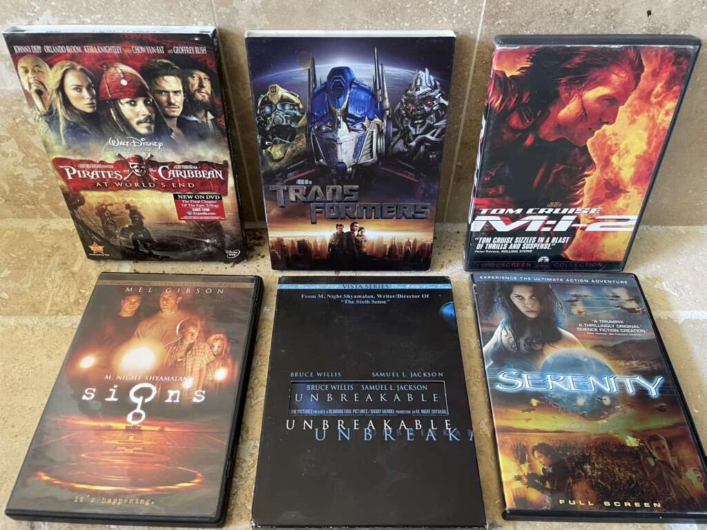 M:I-2, Transformers, Unbreakable, Pirates 3, Signs