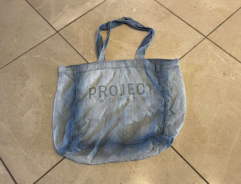 Bella Dahl Soft Chambray Denim Tote Bag