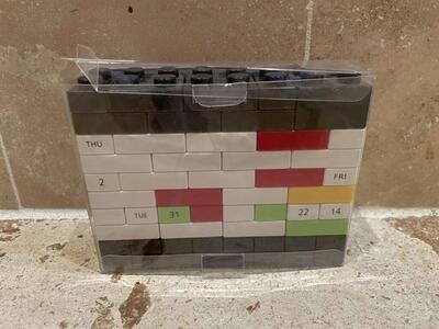 New Made By Humans Puzzle Calendar Lego Style