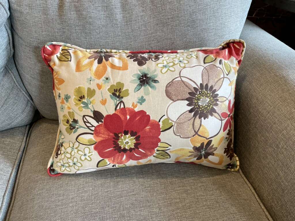 Floral Newport Throw Pillow