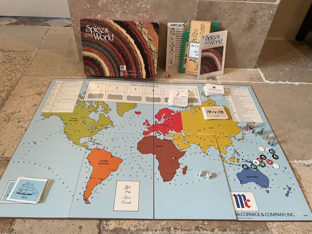 Spices Of The World Board Game