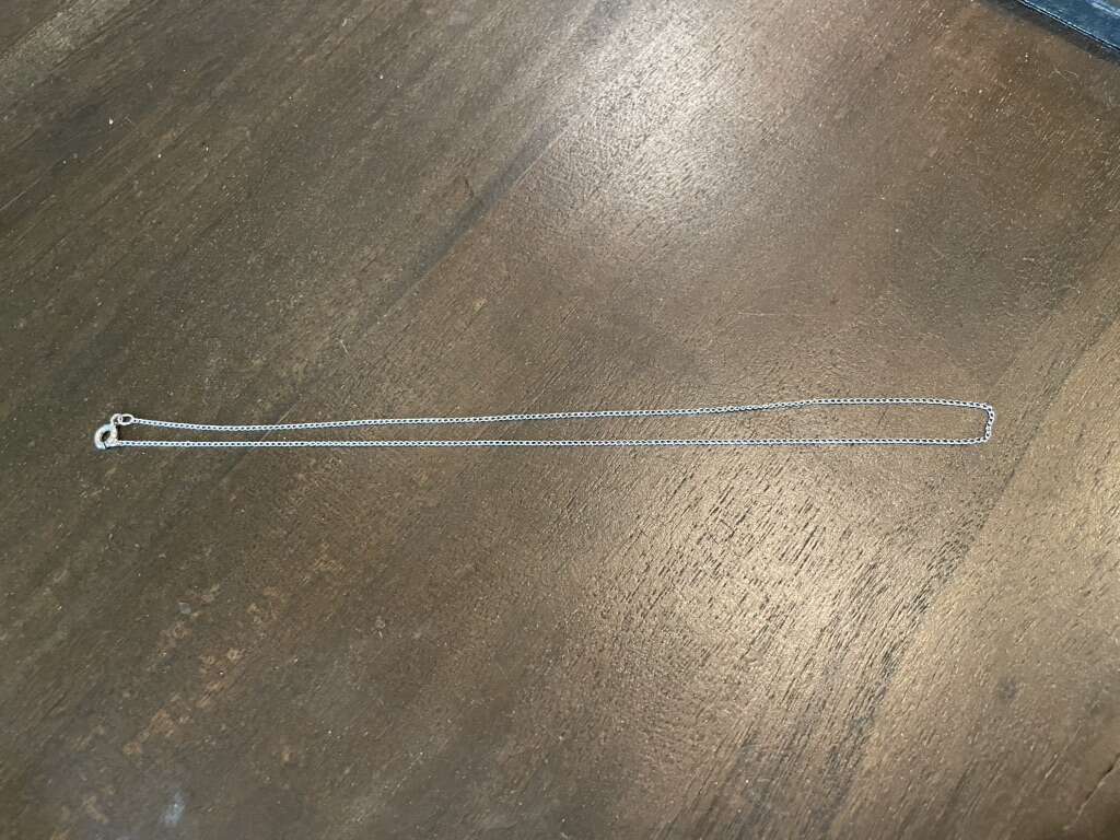 Small Sterling Silver Necklace For A Child