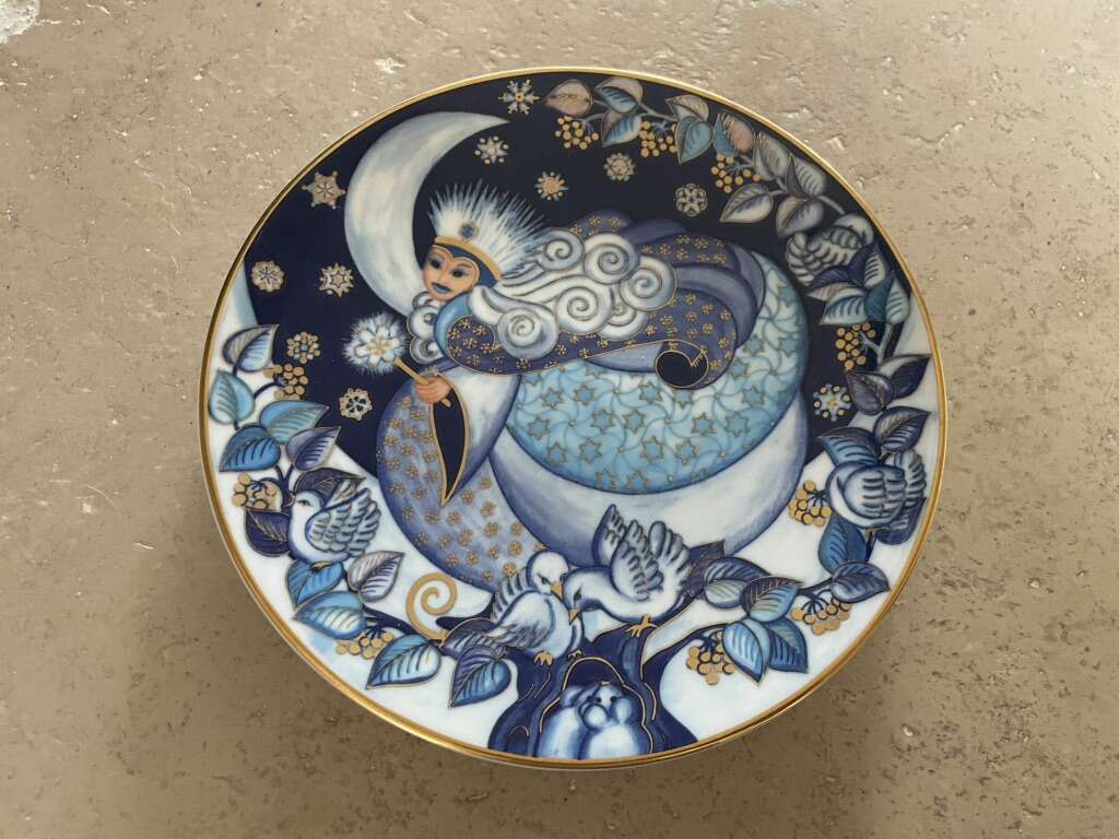 The Snow Queen Plate By Bing & Grondahl Porcelain