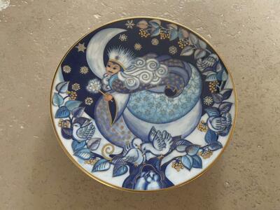 The Snow Queen Plate By Bing & Grondahl Porcelain