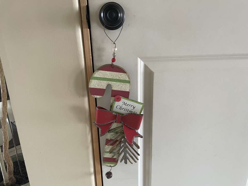 Wood Merry Christmas Hanging Sign - 2 Available