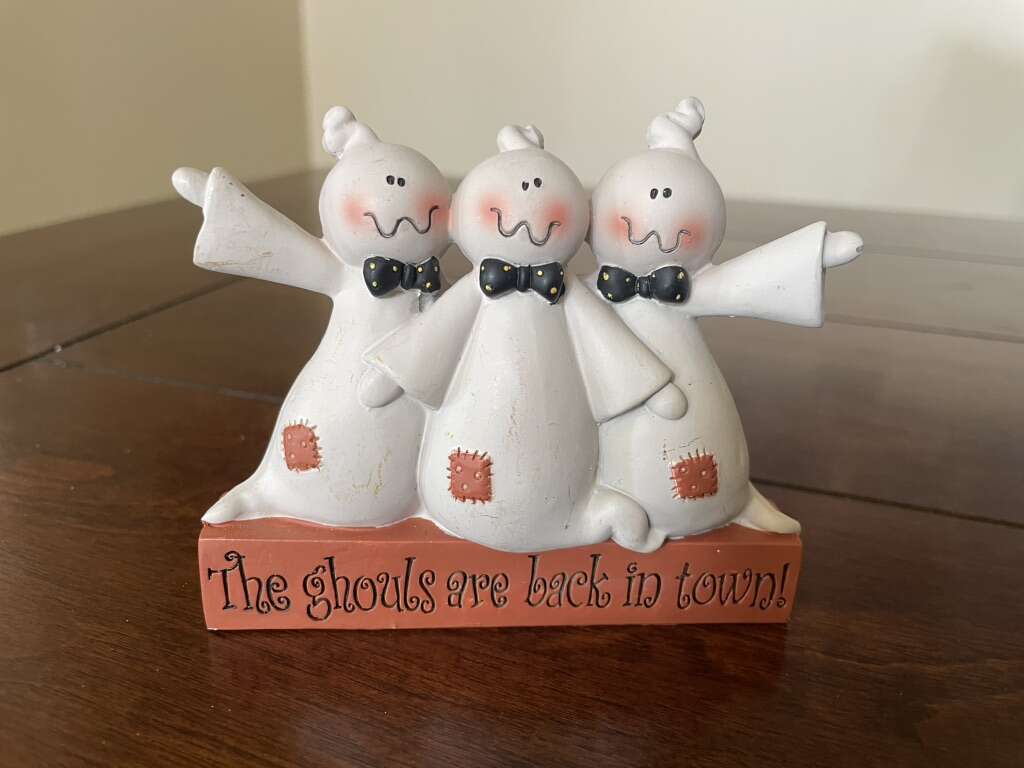 The Ghouls Are Back In Town Ghost Decoration